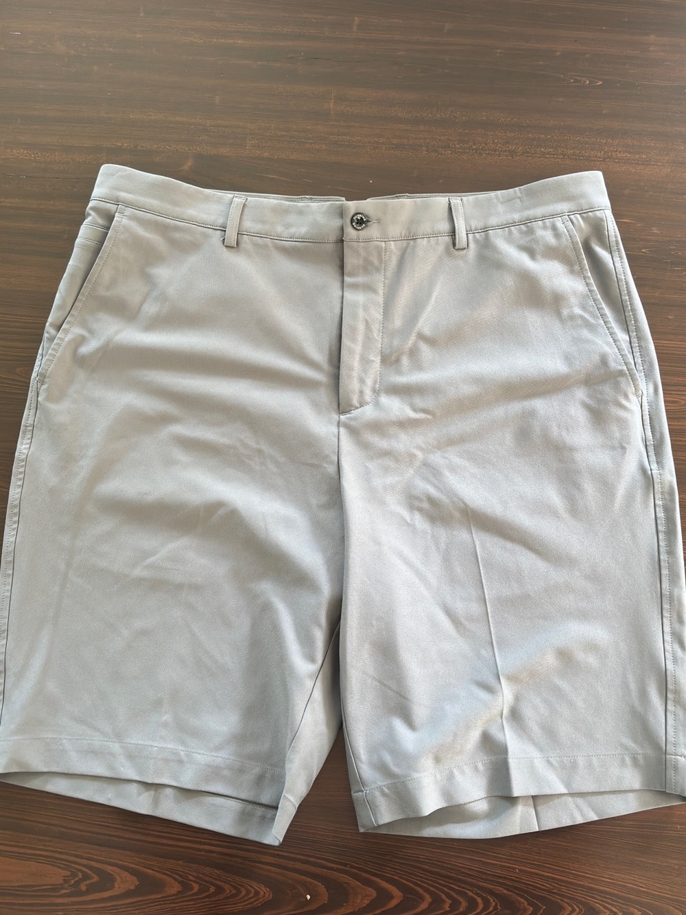 Dunning Men's Golf Shorts - Light Gray Size 36 - Picture 2 of 5